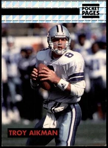 Troy Aikman #59 1992-94 Pocket Pages Cards - Picture 1 of 2