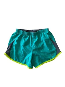 Nike Swim Trunk Shorts Green Girls Size Large 23” Waist EUC - Picture 1 of 6