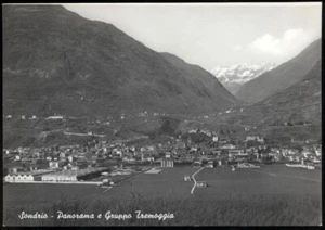 Postkarte SONDRIO Panorama und Tremoggia Gruppe - Bild 1 von 1