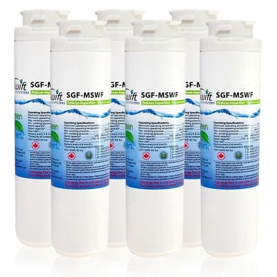 SGF-MSWF Fits for GE MSWF 101820A Kenmore 469914 Refrigerator Filter (6 Pack) - Image 1 of 4