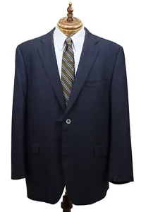 Burberry London Navy Super 150s & Cashmere Dual Vent Bond Street Blazer 44 R - Picture 1 of 10