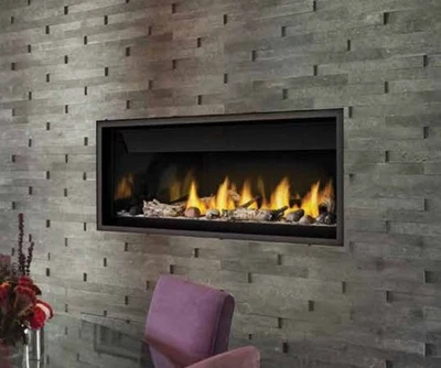 Napoleon Ascent 46 Inch Linear Gas Fireplace - BL46 - Image 1 of 4