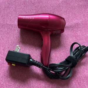FHI Hair dryer pink 1200W Small size for travel - Picture 1 of 9