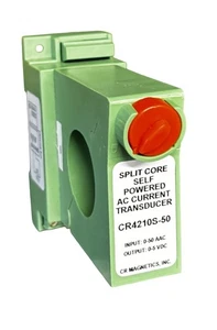 CR Magnetics CR4210S50 Split Core AC Current Transducer | 0–5 VDC | Self-Powered - Picture 1 of 8