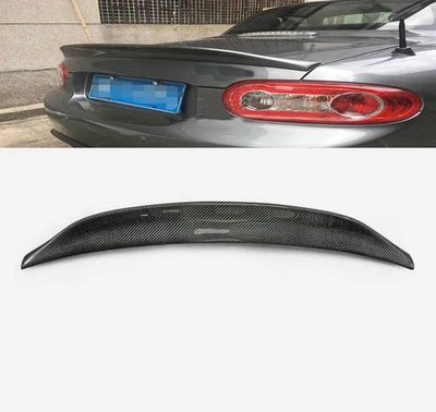 Real Carbon Fiber Trunk Rear Spoiler Wing For Mazda MX5 MX-5 Miata NC 2006-2015 - Image 1 of 4