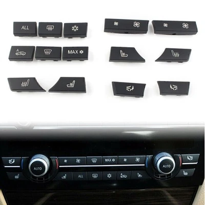 Tapacubos Reparación Interruptor Calentador Aire Acondicionado TPU Superficie 14 Botones Ajuste BMW F07 F10 F11 Nuevo Foto 1 de 4