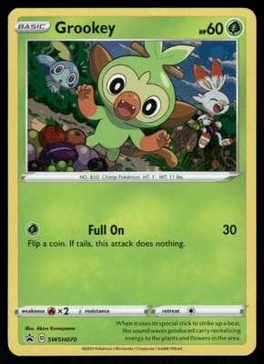 Grookey - SWSH070 Promo Holo SWSH: Sword & Shield Promo Cards NM - Image 1 of 2
