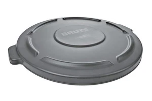Rubbermaid Commercial Products BRUTE Trash Can Dome Lid, Gray, Gray - Picture 1 of 6
