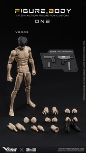 VTOYS X BMS 1:12 Action Figure Body One in Yellow Skin [VSD-VB003] - Picture 1 of 5