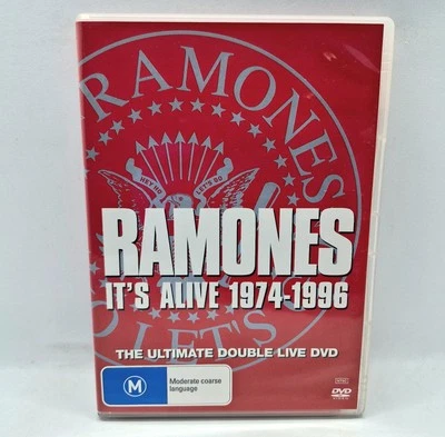 Ramones It's Alive 1974-1996 DVD Region 2 3 4 5 Concert Footage Punk Rock - Image 1 of 4