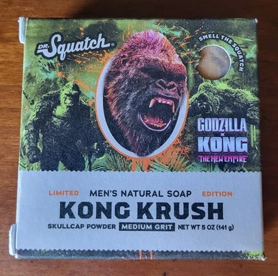 Kong Krush - King Kong The New Empire - Dr. Squatch Dr Squatch - Ltd Ed Bar Soap - Image 1 of 4
