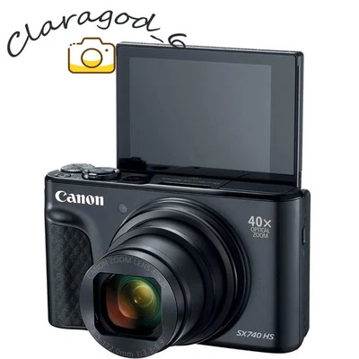 Canon PowerShot SX740 HS Digital Camera 20.3MP 40x Optical Zoom YouTube Mode - Image 1 of 4
