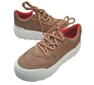 Zapatos para mujer UGG Marin Mega Lace Heritage trenzados en marrón talla 9 NUEVOS PRECIO DE VENTA SUGERIDO POR EL FABRICANTE $130 - Imagen 1 de 3