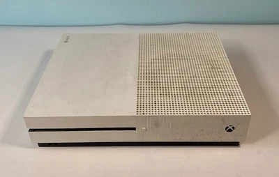 Consola Microsoft Xbox One S 1681 blanca solo unidad de disco defectuosa para piezas/reparación Foto 1 de 4