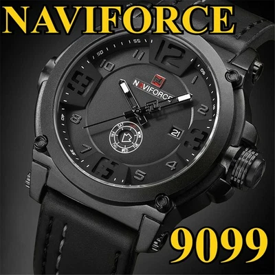 NAVIFORCE Brand Quartz Military Sport Watch for Men with Weekday-Date Feature - Image 1 of 4