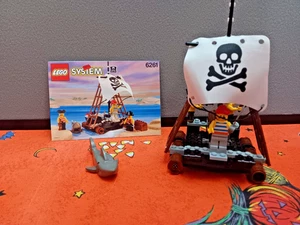 Lego Pirates Raft Raiders 6261 complete w/ Instructions - Picture 1 of 9