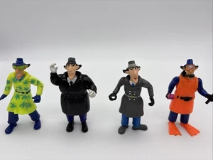Vintage 1991 Inspector Gadget Figures Burger King Kids Club Toys lot Of 4 - Picture 1 of 8