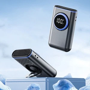 AI Waist Fan Portable Rechargeable with LED Display and 100 Speed Levels - Afbeelding 1 van 13