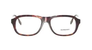 New Burberry BE2299F 3002 Brown Havana Plastic Frame Clear Demo Lens Eyeglasses - Picture 1 of 5