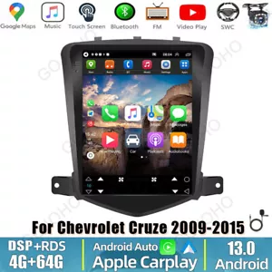 64GB For Chevrolet Cruze 2009-2015 Android 13 Car Stereo Radio Wifi Navi CarPlay - Picture 1 of 22