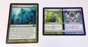 MTG Magic the Gathering Sorcery Cards: Enlarge & Give / Take - Picture 1 of 5