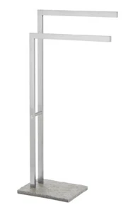 Toallero Wenko 20603100 acero inoxidable - poliresina/acero inoxidable, granito - Imagen 1 de 5