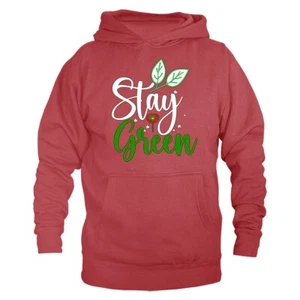 Sudadera con capucha verde Earth Day Save The Earth Stay - Imagen 1 de 10