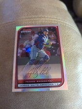 2008 (RANGERS) Bowman Chrome Refractors #179 Jarrod Saltalamacchia