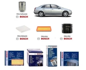 Kit Filtri Tagliando Bosch per Nissan Primera P12 2.2 Di 93 Kw 126 Hp - Imagen 1 de 9