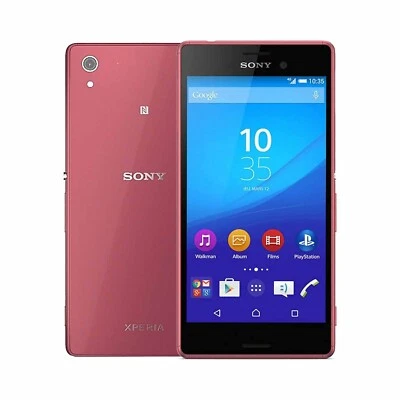 Sony Xperia M4 E2303 Android Smart Mobile Phone 8GB Coral Pink Sim Free Unlocked - Image 1 of 4