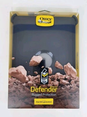 OtterBox 77-55876 Defender Case for Apple iPad 5th and 6th Generation - Black - Image 1 of 4