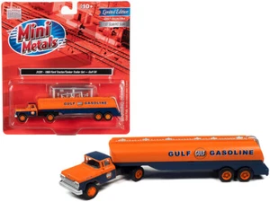Classic Metal Works 31201 1960 Ford Tanker Truck "Gulf Oil" 1/87 (HO) - Picture 1 of 1