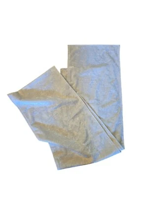 Corredor de mesa de terciopelo marfil - Centro de mesa de comedor de lujo de diseño elegante 116 x 16 Foto 1 de 3