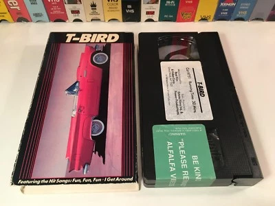 * T-Bird Automobile History Documentary VHS 1988 Ford Thunderbird Car Auto 80's Foto 1 de 4