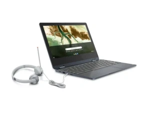 Lenovo Chromebook 14" 64GB SSD Intel Celeron N4020 1.10 GHz, 4GB Laptop AbYSS - Picture 1 of 11