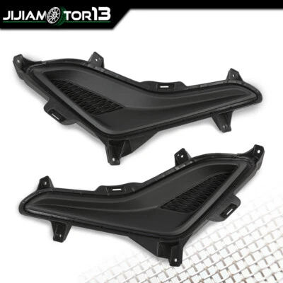 Front Bumper Insert Fog Light Cover Fit For 2014-2016 Hyundai Elantra Left+Right - Image 1 of 4