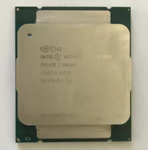 Intel Xeon E5-2670 V3 2.3GHz 12-Core HT Processor Socket 2011-3 CPU X99 - Picture 1 of 2