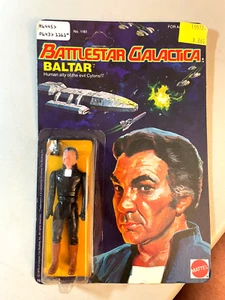 BALTAR / Battlestar Galactica Mattel 1979 MOSC Series 2 BSG / Unpunched HI Grade - Picture 1 of 14