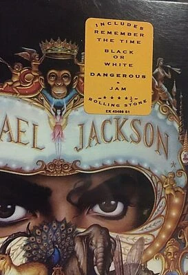 Michael Jackson ‎– Dangerous - CD LONGBOX USA 007464454002 - RARE - SEALED MINT - Photo 1/3