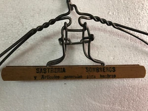 Antigua Percha Sastreria Y Sombreros Buenos Aires - Imagen 1 de 4