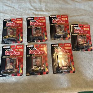 (7) Racing Champions NASCAR Collector Series 2002 Chase the Race (Box1f)