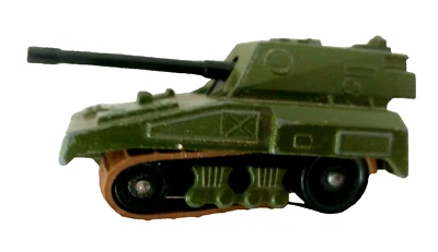 Vintage Lesney Matchbox Rolamatics No 70 Sp Gun Tank 1976  - Image 1 of 4