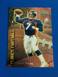 1998 Skybox Metal Universe John Elway Broncos Planet Football Insert Card #5 - Picture 1 of 2