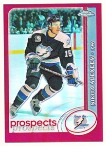 2002-03 TOPPS CHROME REFRACTOR NIKITA ALEXEEV #148 ROOKIE - Picture 1 of 1