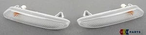 NEW GENUINE MINI R60 COUNTRYMAN R61 PACEMAN SIDE TURN SIGNAL WHITE PAIR SET - Picture 1 of 5