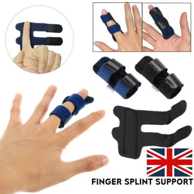 Trigger Finger Splint Straightener Adjustable Corrector Brace Support Protector, - Image 1 of 4