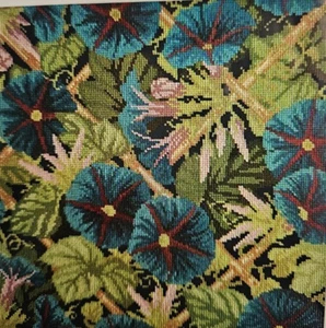 ELIZABETH BRADLEY Needlepoint Kit "MORNING GLORY TRELLIS" UK **BRAND NEW* - Picture 1 of 6