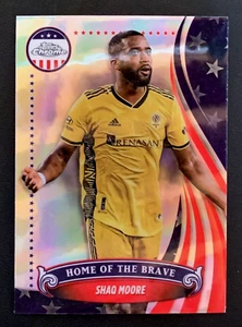 2024 Topps Chrome MLS #BR-13 | SHAQ MOORE | Nashville SC; Home 'the Brave Insert - Picture 1 of 2