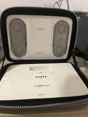 SONIC Impact i-Fusion Portable Entertainment ipod  Speaker System 5085. - Image 1 of 4