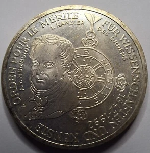 West Germany 1992D 10 Marks World, Foreign Silver Coin, Pour Le Merite - Picture 1 of 2